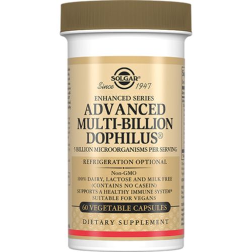 Solgar (Солгар) Advanced Multi-Billion Dophilus (Мульті-Біліон Дофілус) капсули №60 в місті Софіївка : ціни, характеристика.  - фото №1 Solgar (Солгар) Advanced Multi-Billion Dophilus (Мульті-Біліон Дофілус) капсули №60 в місті Софіївка : ціни, характеристика.