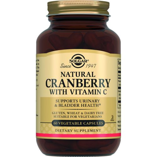 Solgar (Солгар) Natural Cranberry With Vitamin C (Журавлина натуральна з вітаміном С) капсули №60 в місті Березань : ціни, характеристика.  - фото №1 Solgar (Солгар) Natural Cranberry With Vitamin C (Журавлина натуральна з вітаміном С) капсули №60 в місті Березань : ціни, характеристика.