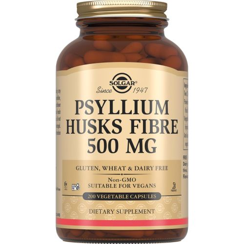 Solgar (Солгар) Psyllium Husks Fiber (Псиллиум шелуха подорожника) 500 мг капсулы №200 в Днепре : цены, характеристики.  - фото №1 Solgar (Солгар) Psyllium Husks Fiber (Псиллиум шелуха подорожника) 500 мг капсулы №200 в Днепре : цены, характеристики.