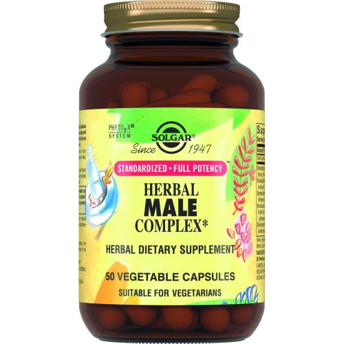 Solgar (Солгар) Herbal Male Complex (Травяной комплекс для мужчин) капсулы №50 в городе Софиевка : цены, характеристики.  - фото №1 Solgar (Солгар) Herbal Male Complex (Травяной комплекс для мужчин) капсулы №50 в городе Софиевка : цены, характеристики.
