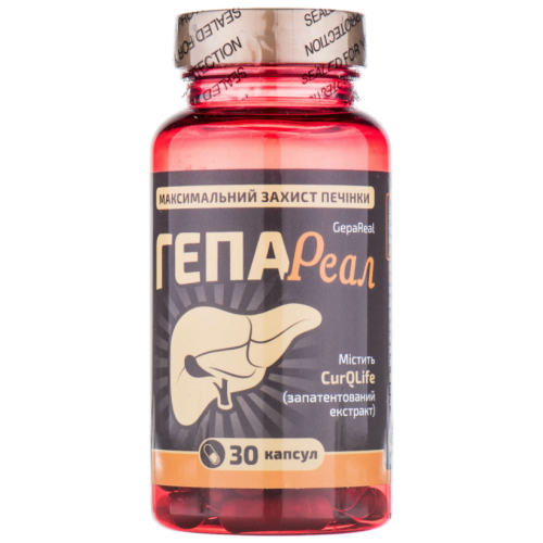 ГепаРеал капсули №30 в місті Запоріжжя : ціни, характеристика.  - фото №1 ГепаРеал капсули №30 в місті Запоріжжя : ціни, характеристика.