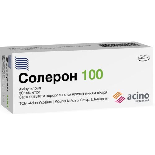Солерон 100 мг таблетки №30 в городе Винница : цены, характеристики.  - фото №1 Солерон 100 мг таблетки №30 в городе Винница : цены, характеристики.