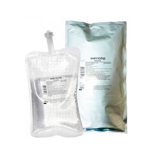 Інфузолід 2 мг/мл розчин для інфузій 300 мл в місті Харків : ціни, характеристика.  - фото №1 Інфузолід 2 мг/мл розчин для інфузій 300 мл в місті Харків : ціни, характеристика.