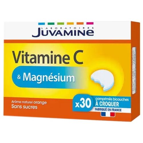 Juvamine (Жувамін) Вітамін С + Магній жувальні таблетки №30 в місті Чернівці : ціни, характеристика. - фото №1 Juvamine (Жувамін) Вітамін С + Магній жувальні таблетки №30 в місті Чернівці : ціни, характеристика.