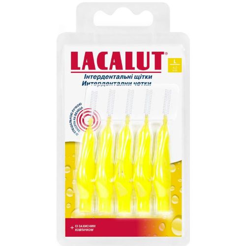 Йоршик Lacalut (Лакалут) інтердентальні щітки L в інтернет-аптеці - фото №1 Йоршик Lacalut (Лакалут) інтердентальні щітки L в інтернет-аптеці