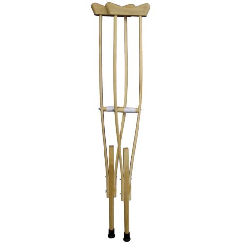 Костыли подмышечные для взрослых, деревянные, пара купить - фото №1 Костыли подмышечные для взрослых, деревянные, пара купить