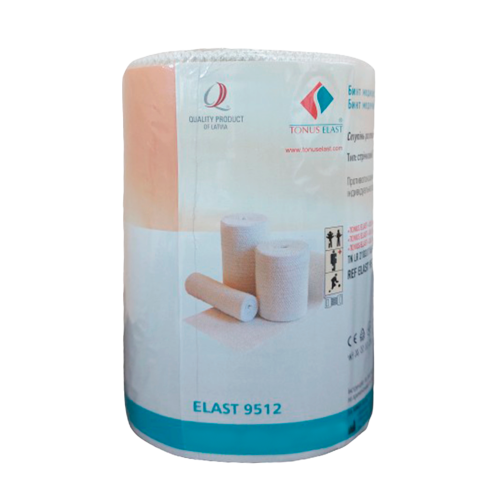 Бинт еластичний середньої розтяжності 5 м х 100 мм в місті Канів : ціни, характеристика.  - фото №1 Бинт еластичний середньої розтяжності 5 м х 100 мм в місті Канів : ціни, характеристика.