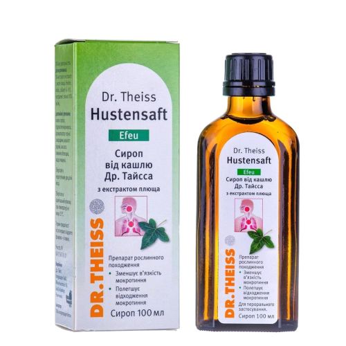 Сироп от кашля Др.Тайсса с экстрактом плюща 100 мл  в городе Вышгород : цены, характеристики.  - фото №1 Сироп от кашля Др.Тайсса с экстрактом плюща 100 мл  в городе Вышгород : цены, характеристики.