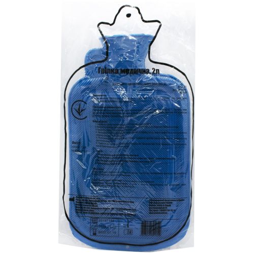 Грілка гумова тип А-2 звичайна, 2 л недорого - фото №1 Грілка гумова тип А-2 звичайна, 2 л недорого