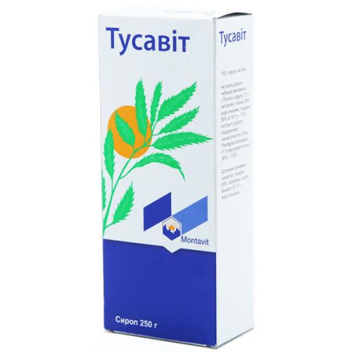 Тусавіт сироп 125 г  в місті Перещепине : ціни, характеристика.  - фото №1 Тусавіт сироп 125 г  в місті Перещепине : ціни, характеристика.