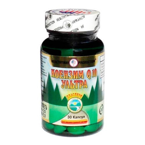 Коензим Q10 ультра капсули №30 в Україні - фото №1 Коензим Q10 ультра капсули №30 в Україні