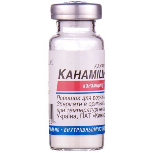 Канамицин порошок для раствора для инъекций 1 г в городе Софиевка : цены, характеристики.  - фото №1 Канамицин порошок для раствора для инъекций 1 г в городе Софиевка : цены, характеристики.