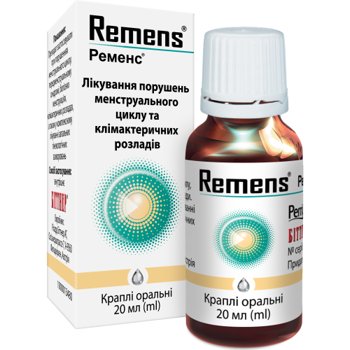 Ременс капли 20 мл   в городе Вышгород : цены, характеристики.  - фото №1 Ременс капли 20 мл   в городе Вышгород : цены, характеристики.