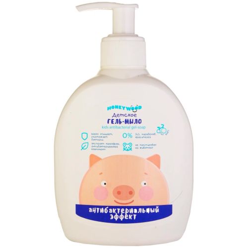 Гель-мыло детское Honeywood с антибактериальным эффектом 300 мл в городе Вышгород : цены, характеристики.  - фото №1 Гель-мыло детское Honeywood с антибактериальным эффектом 300 мл в городе Вышгород : цены, характеристики.