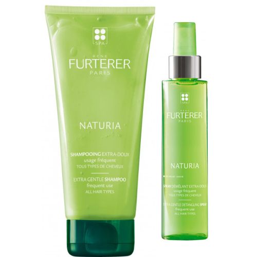 Набір Rene Furterer (Рене Фуртерер) Подвійний делікатний догляд (Спрей Naturia для легкого розчісування волосся 150 мл + Шампунь Naturia делікатний для щоденного використання 200 мл) в місті Первомайськ : ціни, характеристика.  - фото №1 Набір Rene Furterer (Рене Фуртерер) Подвійний делікатний догляд (Спрей Naturia для легкого розчісування волосся 150 мл + Шампунь Naturia делікатний для щоденного використання 200 мл) в місті Первомайськ : ціни, характеристика.