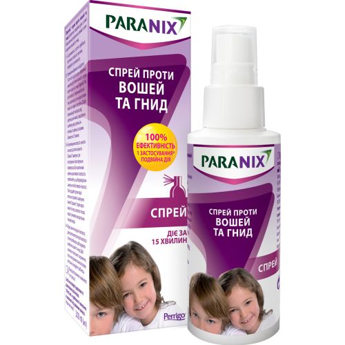 Спрей Параникс противопедикулезный для лечения 100 мл в городе Житомир : цены, характеристики.  - фото №1 Спрей Параникс противопедикулезный для лечения 100 мл в городе Житомир : цены, характеристики.