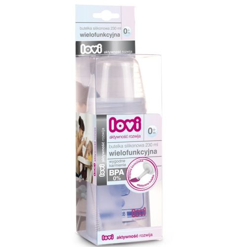 Пляшка LOVI силіконова з ложечкою 230 мл   в місті Глобине : ціни, характеристика.  - фото №1 Пляшка LOVI силіконова з ложечкою 230 мл   в місті Глобине : ціни, характеристика.