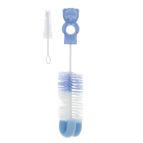 Щітка Canpol Babies для пляшок і сосок з губкою 2/410 ціна - фото №1 Щітка Canpol Babies для пляшок і сосок з губкою 2/410 ціна