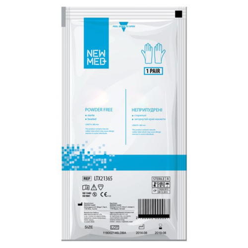 Рукавички оглядові Newmed Classic неопудрені латексні нестерильні р.S в місті Канів : ціни, характеристика.  - фото №1 Рукавички оглядові Newmed Classic неопудрені латексні нестерильні р.S в місті Канів : ціни, характеристика.