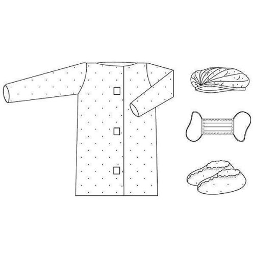 Комплект для відвідувача стерильний №1  в місті Софіївка : ціни, характеристика.  - фото №1 Комплект для відвідувача стерильний №1  в місті Софіївка : ціни, характеристика.