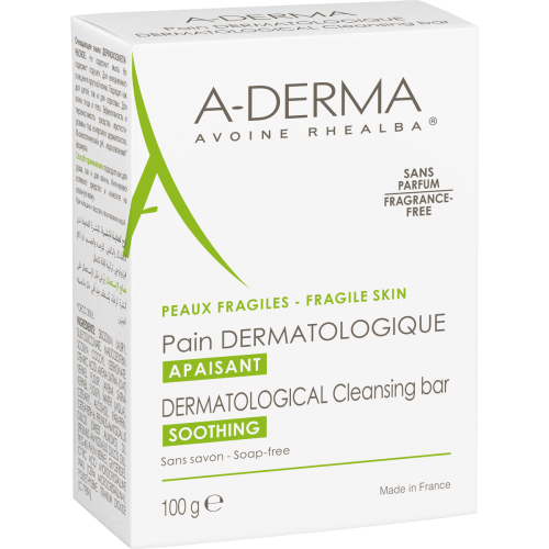 Мыло A-Derma (А-Дерма) дерматологическое на основе овса Реальба для раздраженной кожи 100 г в городе Вышгород : цены, характеристики.  - фото №1 Мыло A-Derma (А-Дерма) дерматологическое на основе овса Реальба для раздраженной кожи 100 г в городе Вышгород : цены, характеристики.