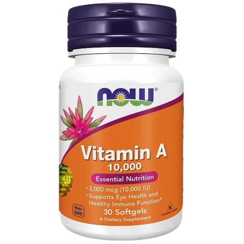 Now (Нау) Foods Vitamin A 10000 МО капсули №30 в місті Березань : ціни, характеристика.  - фото №1 Now (Нау) Foods Vitamin A 10000 МО капсули №30 в місті Березань : ціни, характеристика.