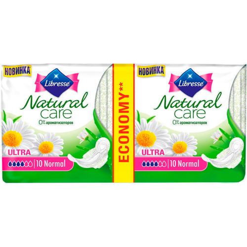 Прокладки Libresse Natural Care Ultra Normal 20 шт. в місті Глобине : ціни, характеристика.  - фото №1 Прокладки Libresse Natural Care Ultra Normal 20 шт. в місті Глобине : ціни, характеристика.