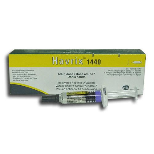 Хаврикс суспензия для взрослых доза 1 мл шприц №1 в городе Вышгород : цены, характеристики.  - фото №1 Хаврикс суспензия для взрослых доза 1 мл шприц №1 в городе Вышгород : цены, характеристики.