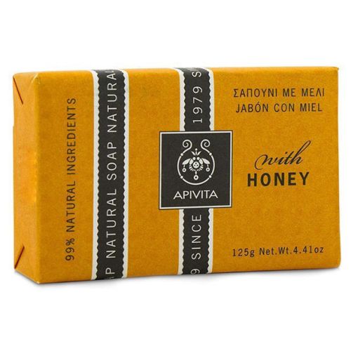 Мило Apivita (Апівіта) з медом 125 г купити - фото №1 Мило Apivita (Апівіта) з медом 125 г купити