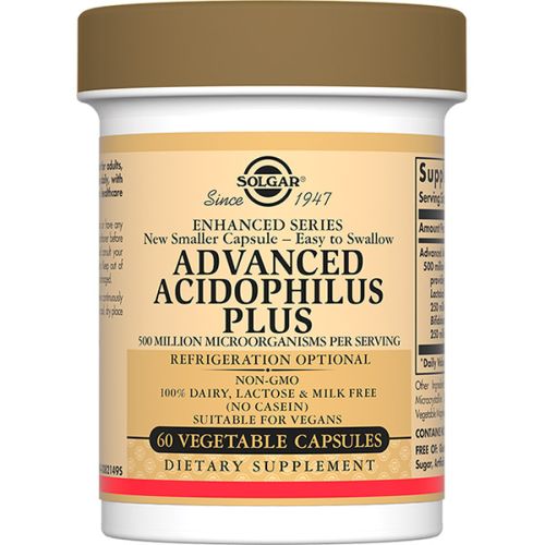 Solgar (Солгар) Advanced Acidophilus Plus (Ацидофілус плюс) капсули №60 в місті Софіївка : ціни, характеристика.  - фото №1 Solgar (Солгар) Advanced Acidophilus Plus (Ацидофілус плюс) капсули №60 в місті Софіївка : ціни, характеристика.