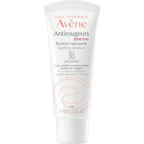 Емульсія Avene (Авене) Antirougeurs дня зволоження SPF30+ 40 мл в місті Рахів : ціни, характеристика.  - фото №1 Емульсія Avene (Авене) Antirougeurs дня зволоження SPF30+ 40 мл в місті Рахів : ціни, характеристика.