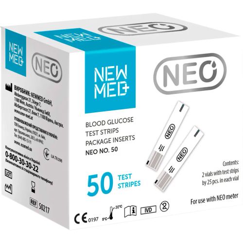 Тест-смужки Neo №50 недорого - фото №1 Тест-смужки Neo №50 недорого