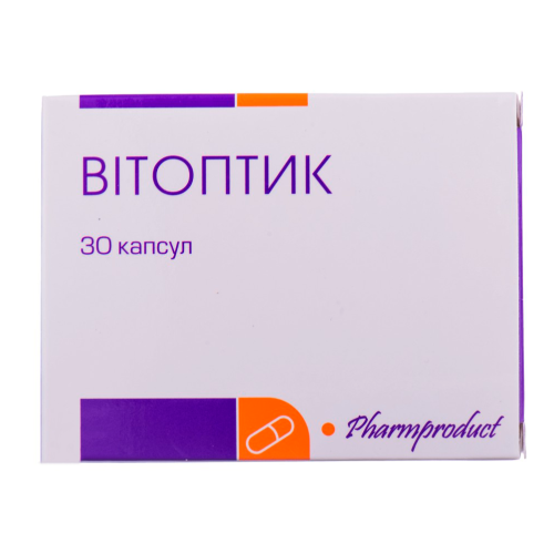 Витоптик 450 мг капсулы №30 цена - фото №1 Витоптик 450 мг капсулы №30 цена