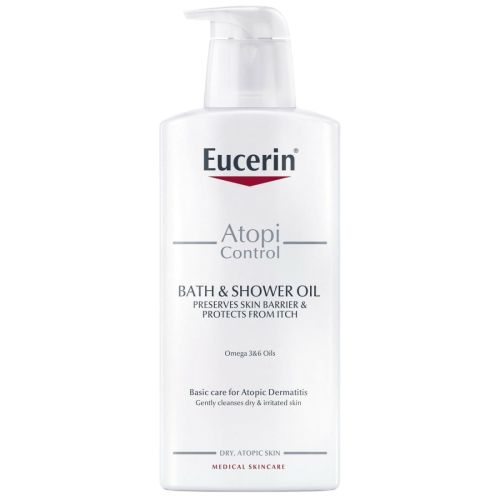 Олія Eucerin (Юцерін) AtopiControl очищуюча для атопічної шкіри тіла 400 мл в місті Софіївка : ціни, характеристика.  - фото №1 Олія Eucerin (Юцерін) AtopiControl очищуюча для атопічної шкіри тіла 400 мл в місті Софіївка : ціни, характеристика.