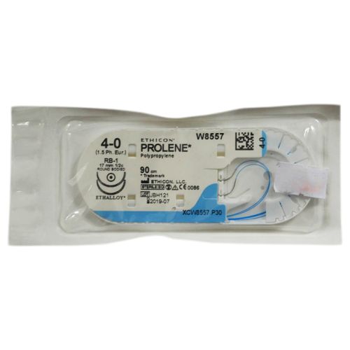 Шовный материал Пролен 4-0 колющие II-иглы 17 мм 90 см W8557 в городе Богородчаны : цены, характеристики.  - фото №1 Шовный материал Пролен 4-0 колющие II-иглы 17 мм 90 см W8557 в городе Богородчаны : цены, характеристики.