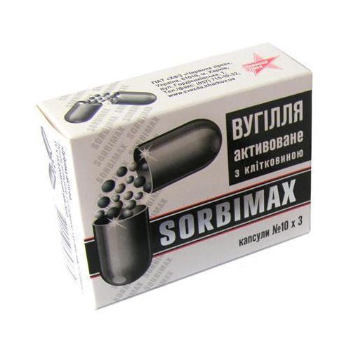 Сорбімакс вугілля активоване з клітковиною №10 ADD - фото №1 Сорбімакс вугілля активоване з клітковиною №10 ADD