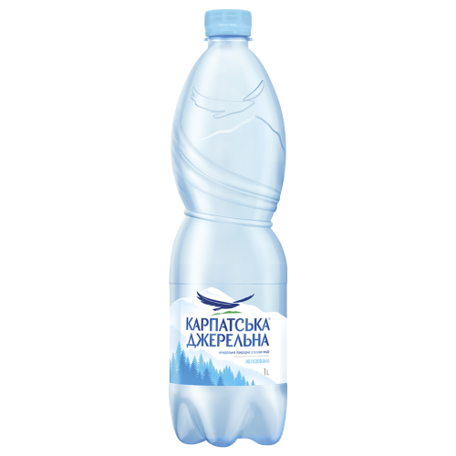 Вода минеральная Карпатская Родниковая негазированная 1 л в городе Глобино : цены, характеристики.  - фото №1 Вода минеральная Карпатская Родниковая негазированная 1 л в городе Глобино : цены, характеристики.