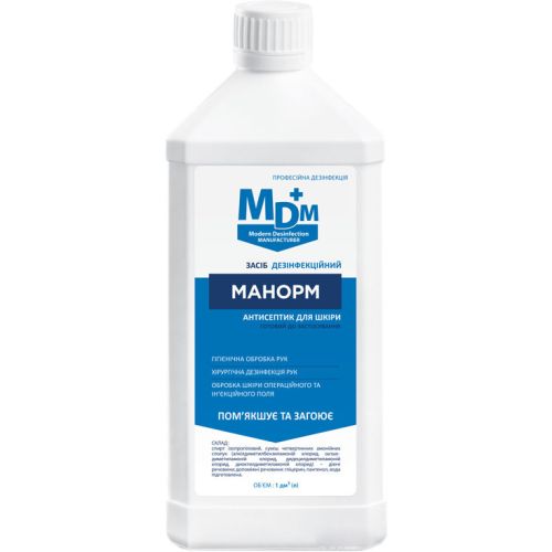 Манорм засіб для дезінфекції 1000 мл ADD - фото №1 Манорм засіб для дезінфекції 1000 мл ADD