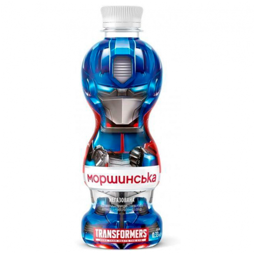 Вода минеральная Моршинская не газированная Трансформеры 0,33 л в городе Вышгород : цены, характеристики.  - фото №1 Вода минеральная Моршинская не газированная Трансформеры 0,33 л в городе Вышгород : цены, характеристики.