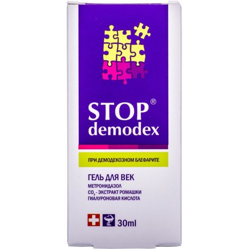 Гель Stop demodex для повік 30 мл ціна - фото №1 Гель Stop demodex для повік 30 мл ціна