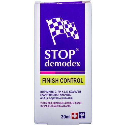 Гель Stop demodex Фініш контроль 30 мл в місті Софіївка : ціни, характеристика.  - фото №1 Гель Stop demodex Фініш контроль 30 мл в місті Софіївка : ціни, характеристика.