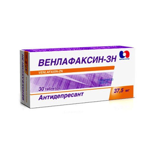 Венлафаксин-ЗН таблетки 37.5 мг №30 (10х3) блист. в місті Березань : ціни, характеристика.  - фото №1 Венлафаксин-ЗН таблетки 37.5 мг №30 (10х3) блист. в місті Березань : ціни, характеристика.