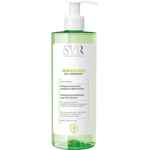 Гель SVR Sebiacler очищуючий для жирної та комбінованої шкіри 400 мл в місті Глобине : ціни, характеристика.  - фото №1 Гель SVR Sebiacler очищуючий для жирної та комбінованої шкіри 400 мл в місті Глобине : ціни, характеристика.