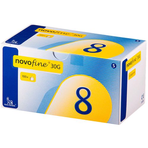 Голки для шприц-ручок NovoFine 0.3 х 8 мм G30 №100 купити - фото №1 Голки для шприц-ручок NovoFine 0.3 х 8 мм G30 №100 купити