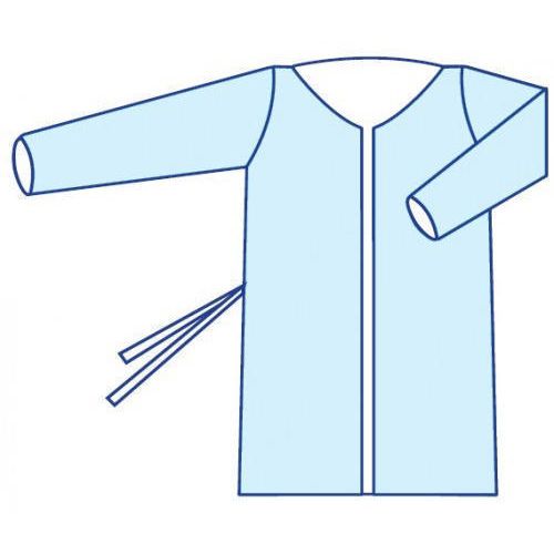 Халат медицинский стер. р.M (46-48) 115см на завяз.д/пос.Славна в городе Канев : цены, характеристики.  - фото №1 Халат медицинский стер. р.M (46-48) 115см на завяз.д/пос.Славна в городе Канев : цены, характеристики.