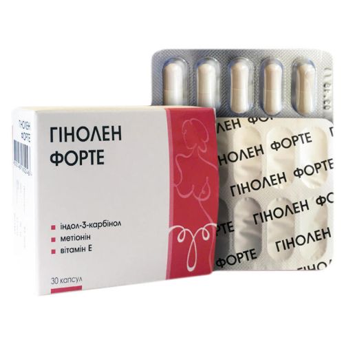 Гинолен Форте капсулы №30  в городе Канев : цены, характеристики.  - фото №1 Гинолен Форте капсулы №30  в городе Канев : цены, характеристики.