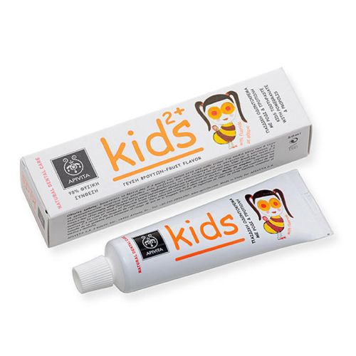Зубная паста Apivita Kids с гранатом и прополисом 50 мл в місті Кам'янське : ціни, характеристика. - фото №1 Зубная паста Apivita Kids с гранатом и прополисом 50 мл в місті Кам'янське : ціни, характеристика.