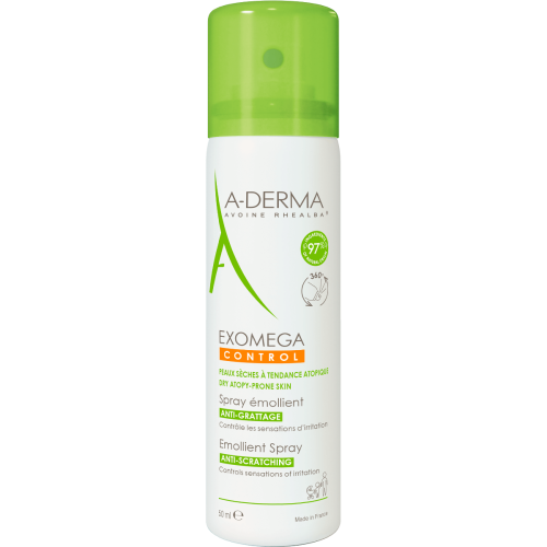 Спрей-емолент A-Derma (А-Дерма) Exomega Control 50 мл   в місті Богородчани : ціни, характеристика.  - фото №1 Спрей-емолент A-Derma (А-Дерма) Exomega Control 50 мл   в місті Богородчани : ціни, характеристика.