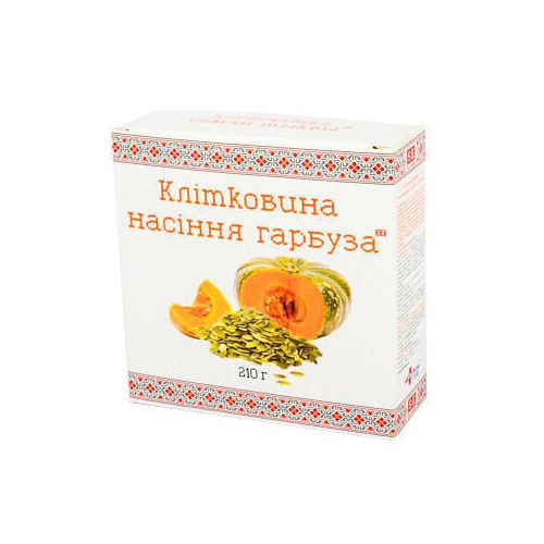 Клітковина з насіння гарбуза 210 г в місті Рахів : ціни, характеристика.  - фото №1 Клітковина з насіння гарбуза 210 г в місті Рахів : ціни, характеристика.