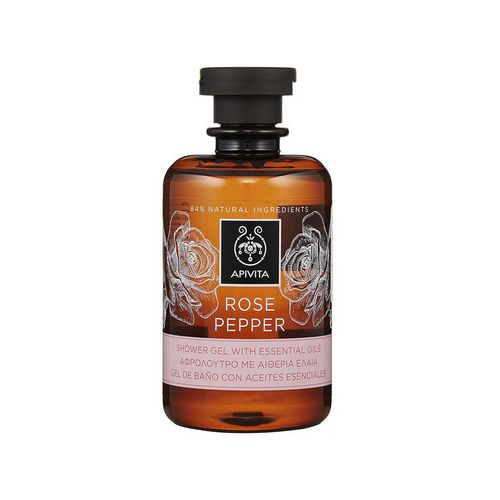 Гель Apivita (Апівіта) для ванни і душа Роза і Перець з ефірними маслами 250 мл в місті Чернігів : ціни, характеристика.  - фото №1 Гель Apivita (Апівіта) для ванни і душа Роза і Перець з ефірними маслами 250 мл в місті Чернігів : ціни, характеристика.